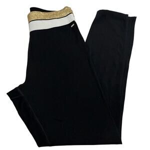 Nice PINK Victoria's Secret Leggings Women's Black Size Large